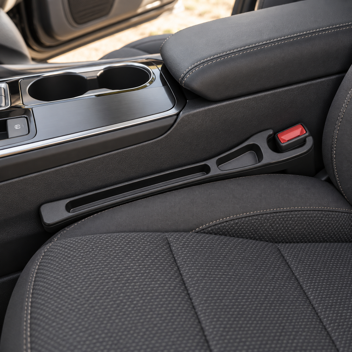 Car Seat-Gap Storage Organiser — illustrative use or setup scene
