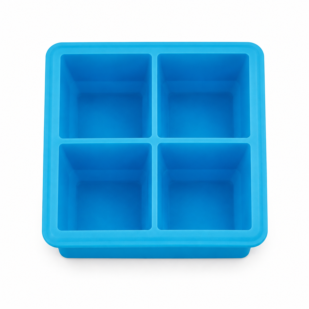 Four-Cavity Ice Tray with Lid — product detail view
