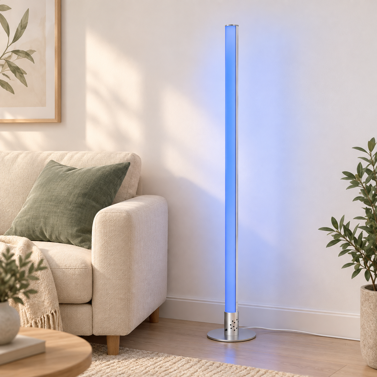 RGB Corner Floor Lamp — illustrative use or setup scene